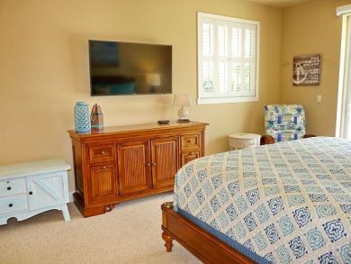 TV in Bedroom with King Bed